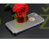 Zrkadlový kryt + bumper iPhone 6/6S - čierny